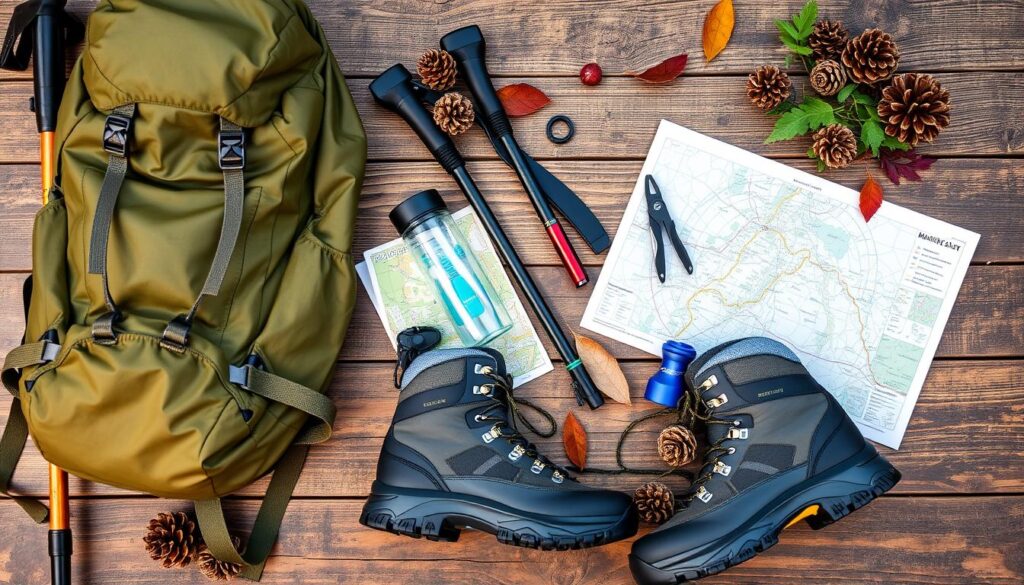 hiking gear