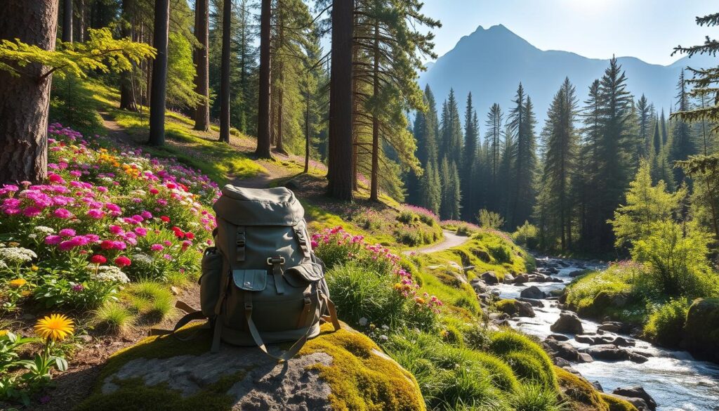 nature backpacking