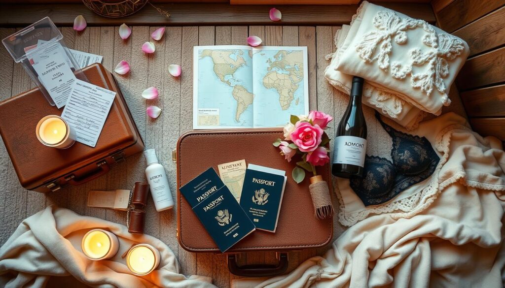 romantic getaway essentials