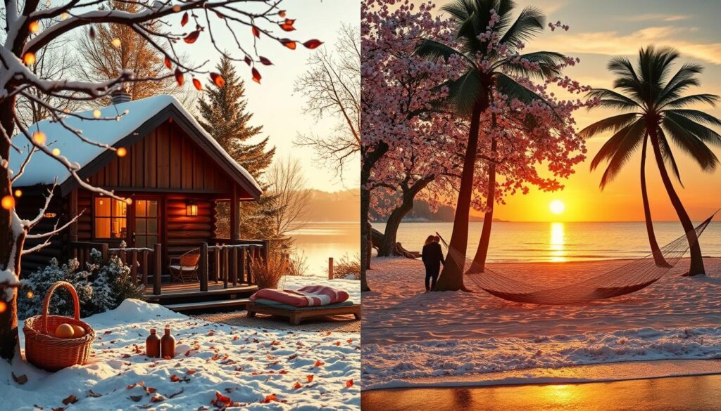 seasonal romantic getaway ideas